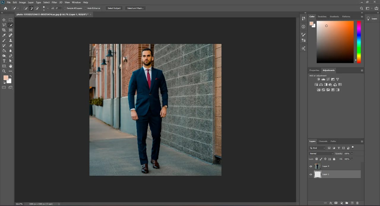 How to create a clipping mask in Photoshop